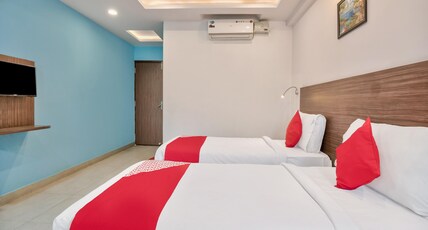 kv comforts Ac delux lodge Room Type - Twin or double bed rooms