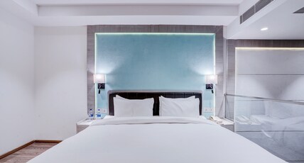 Sunday Hotel & Residences by CheckIn, Gurugram Room Type - Duplex Executive Suite King Bed with Balcony
