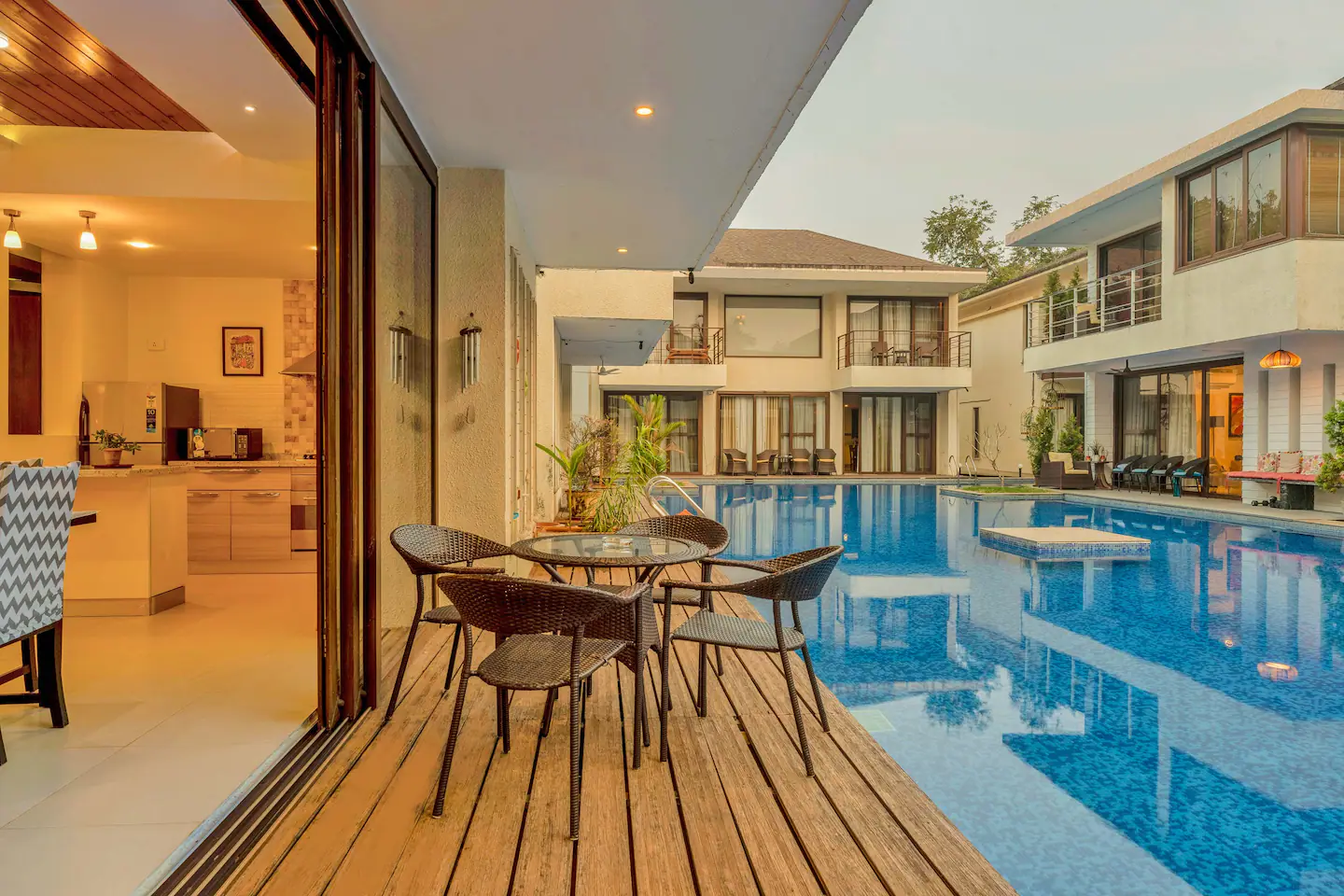 Staymaster Casa Amaira |Huge Pool Vagator | 3BH - Tap to explore photos