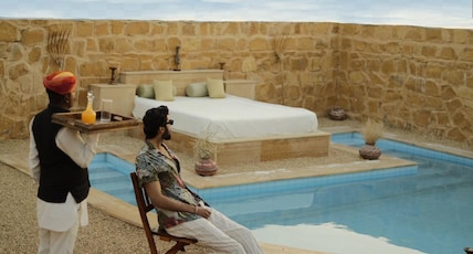 The Kafila Desert Camp | Private Pool & Dune Views Room Type - Luxury Tented Suite with Private Pool The Kafila Desert Camp | Private Pool & Dune Views Room Type - Luxury Tented Suite with Private Pool