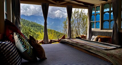 Nirvana Trueliving Room Type - Himalayan Mountain Cabin with Private sit-out