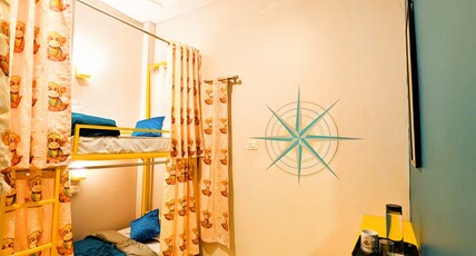 Hidden Monkey Hostel | Chet Singh Ghat Room Type - Bed in 4-Bed Mixed Non-AC Dorm