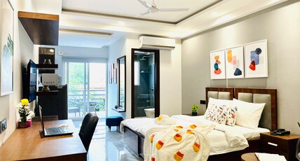 BluO Studio1 DLF CyberCity - Balcony, Gym TT, Lift Room Type - Studio with Balcony