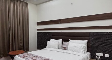 The Manthan Heights Room Type - Luxury Room with City View King Bed