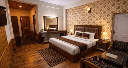 Manali Valley Resorts Room Type - Family Room without balcony AC