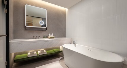Atwell Suites Shanghai Wuning by IHG Room Type - Two Bedroom Suite City View Dining Kitchen Sofa Bed