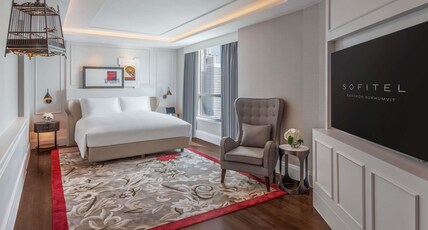 Sofitel Bangkok Sukhumvit Room Type - IMPERIAL SUITE, 1 King Size Bed, Living and Dining Room, Study Room, Club Millsime Access Sofitel Bangkok Sukhumvit Room Type - IMPERIAL SUITE, 1 King Size Bed, Living and Dining Room, Study Room, Club Millsime Access