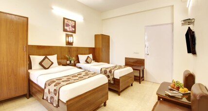 Marks (Opp. Barclays 62) Noida Room Type - Deluxe Twin Room with Welcome Kit