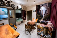 Address of 2 bhk Luxury Apartment with Open Air Patio