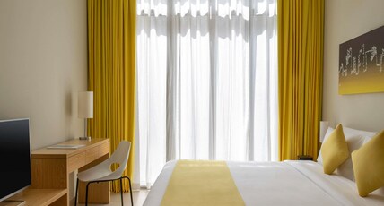 Adagio Doha Room Type - Two Bedroom Apartment ,2 King size bed and 1 Single sofa bed