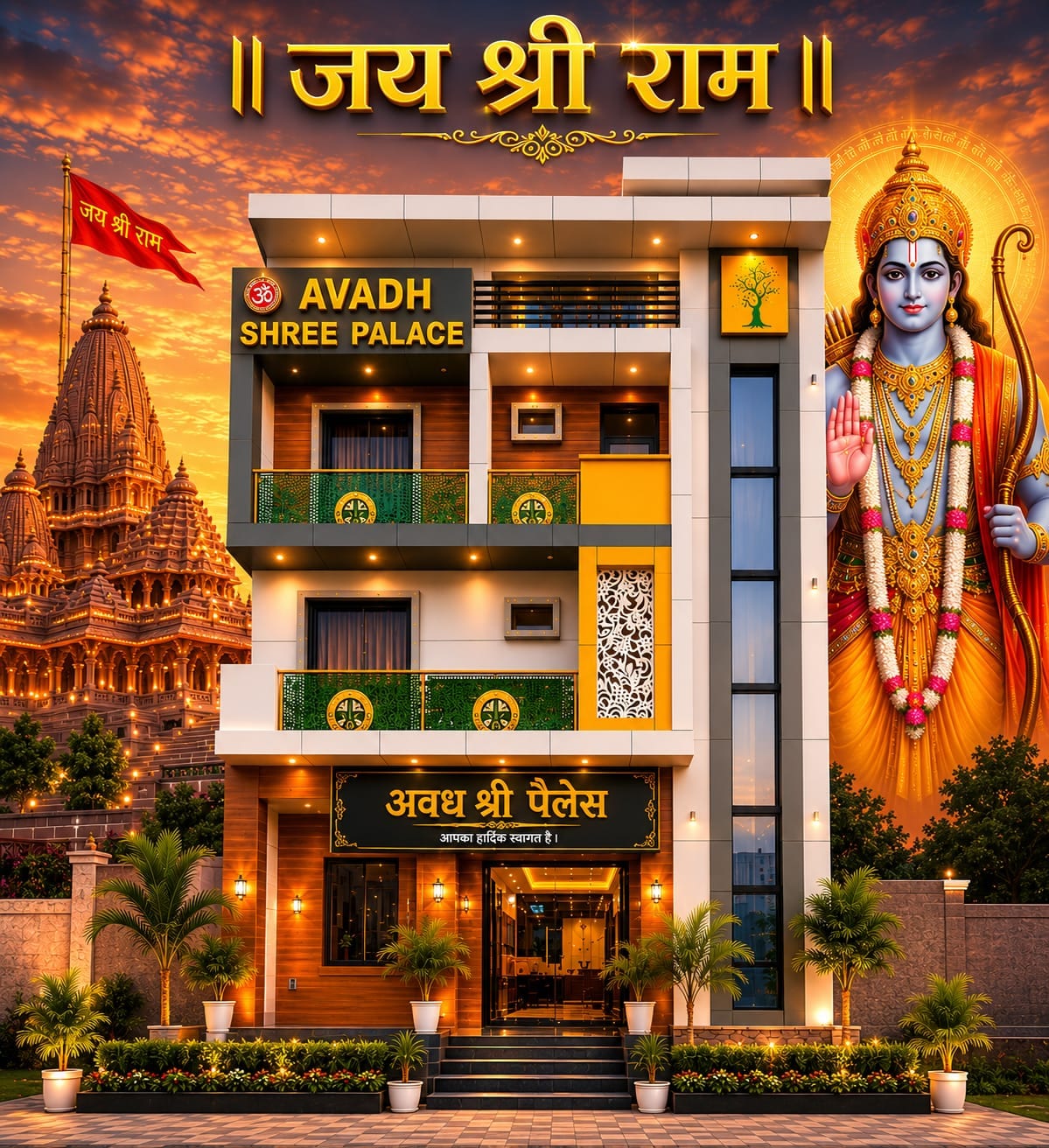 Hotel Awadh Shree Palace Ayodhya - Tap to explore photos