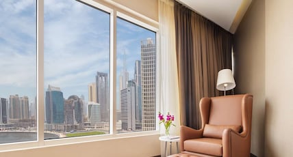 Radisson Blu Hotel, Dubai Canal View Room Type - Standard Room - Canal View Radisson Blu Hotel, Dubai Canal View Room Type - Standard Room - Canal View