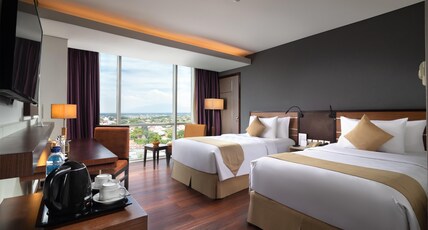 Best Western Plus Coco Palu Room Type - 2 Single Beds, Non-Smoking, Superior Room, Wi-Fi, Shower Only, City View, Safe, Full Breakfast Best Western Plus Coco Palu Room Type - 2 Single Beds, Non-Smoking, Superior Room, Wi-Fi, Shower Only, City View, Safe, Full Breakfast