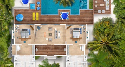 Pullman Maldives Maamuta - All Inclusive Resort Room Type - Two Bedroom Beach Pool Villa Pullman Maldives Maamuta - All Inclusive Resort Room Type - Two Bedroom Beach Pool Villa