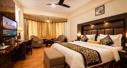 Welcome Hotel  Dal View (Lakeside Location) Room Type - Deluxe Premium (Centrally Heated)