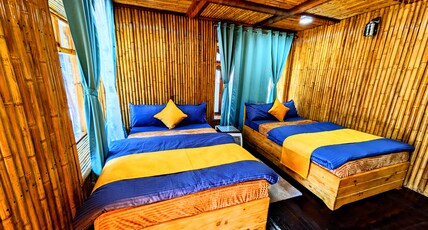 My village cottages Room Type - Bamboo House Twin Beds Deluxe Room