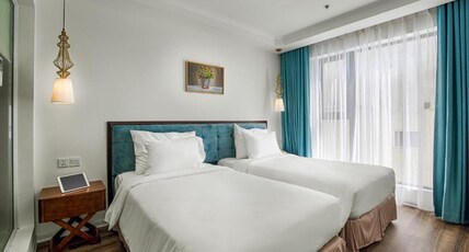 Adaline Hotel and Suite Room Type - Deluxe Twin Room with Partial Ocean View Adaline Hotel and Suite Room Type - Deluxe Twin Room with Partial Ocean View