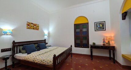 Chettinad Heritage Room in a Bungalow Bhava Room Type - Deluxe Room 1 | Family Getaway 