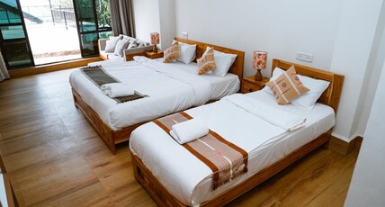 RUKI Lodge Room Type - Triple garden room