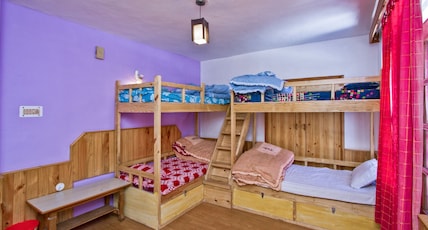 Orchards House - The Hidden Tribe | Hostel Room Type - 1 Bed in 4 Bunk bed Standard Mix Dorm with Attached Shared Bathroom Orchards House - The Hidden Tribe | Hostel Room Type - 1 Bed in 4 Bunk bed Standard Mix Dorm with Attached Shared Bathroom