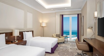 Hilton Al Khobar King Fahd Causeway Room Type - TWO DBL BDS EXEC RM -VIEW