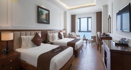 Monarque Hotel Danang Room Type - Royal Room with Ocean View - Afternoon Tea Included Monarque Hotel Danang Room Type - Royal Room with Ocean View - Afternoon Tea Included