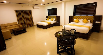Thejaswini Residency Room Type - King Room Two Double Bed With Balcony Thejaswini Residency Room Type - King Room Two Double Bed With Balcony