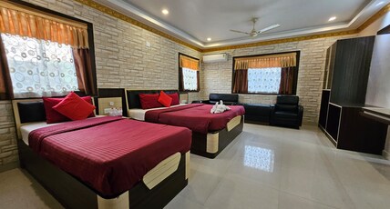 Hotel Landmark Puri, Near to Sea Beach Room Type - AC Triple Beds Deluxe Room Hotel Landmark Puri, Near to Sea Beach Room Type - AC Triple Beds Deluxe Room