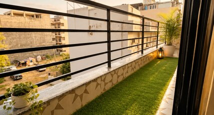 Purple Stays Premium 1BHK Cozy Work Friendly Room Type - Purple Stays Premium 1BHK Cozy Work Friendly