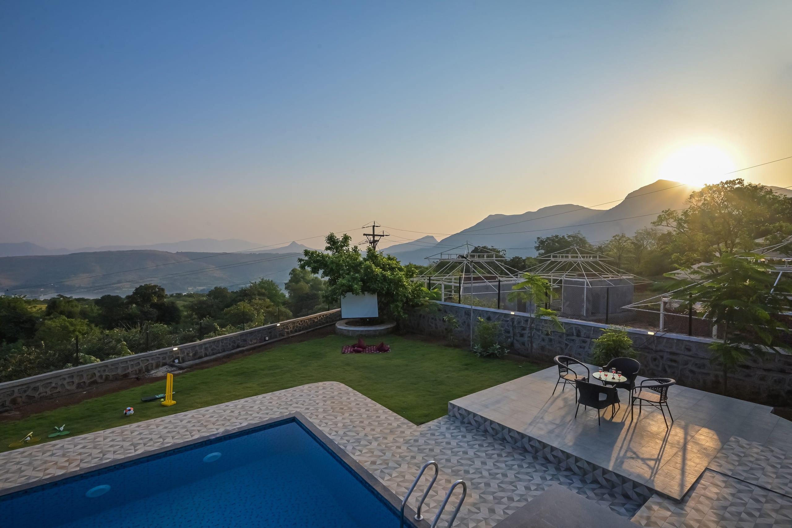 Mountain Arena Villa Pawna Lake - Tap to explore photos