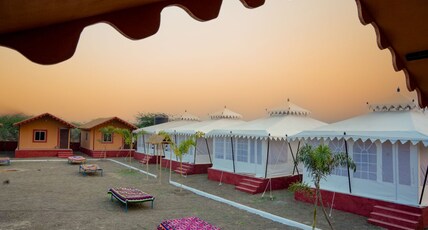 the desert resort Room Type - Rajwadi Ac Tents