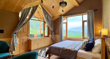 Prakasa Manali Room Type - King Room With Balcony (Valley View)