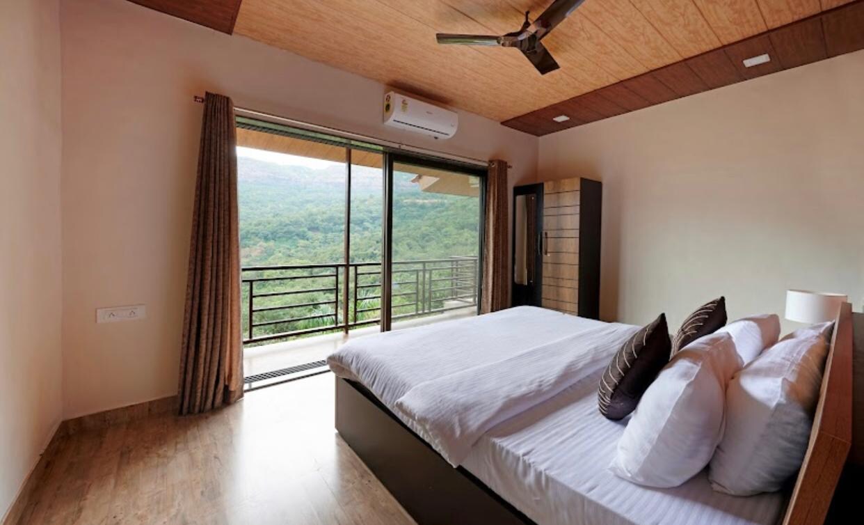 Pawna Mountain View 4BHK Villa With Pvt Pool - Tap to explore photos