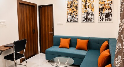 Zapya Living 1BHK with Balcony Room Type - Amber Nest | 1BHK with Balcony