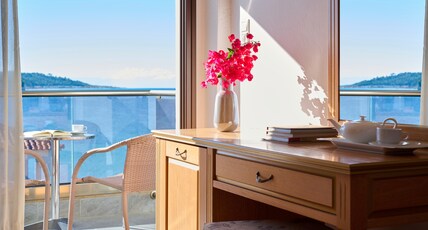 Evlogia Hotel Seafront and Annex by Greek Pride Room Type - Standard Triple | Beach View Evlogia Hotel Seafront and Annex by Greek Pride Room Type - Standard Triple | Beach View