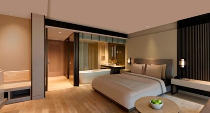 Roseate House New Delhi Room Type - Premium Room with Bathtub