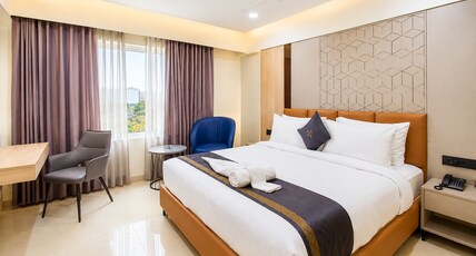 Hotel V Kondapur Room Type - Superior King Room Hotel V Kondapur Room Type - Superior King Room