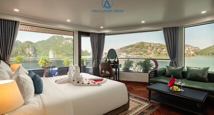 Aqua Luxury Cruise Room Type - Honeymoon Suite Ocean View with Terrace Aqua Luxury Cruise Room Type - Honeymoon Suite Ocean View with Terrace