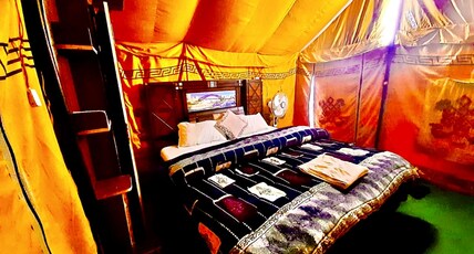Ronak Happy Stay River Side Camping Room Type - Bedroom 1