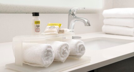 Holiday Inn Express & Suites ANNAPOLIS Room Type - 1 King Ste Mobility Accessible Roll Shwr