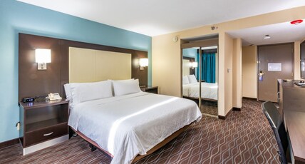 Holiday Inn Express Boise Downtown Room Type - 1 King Standard Mountain View