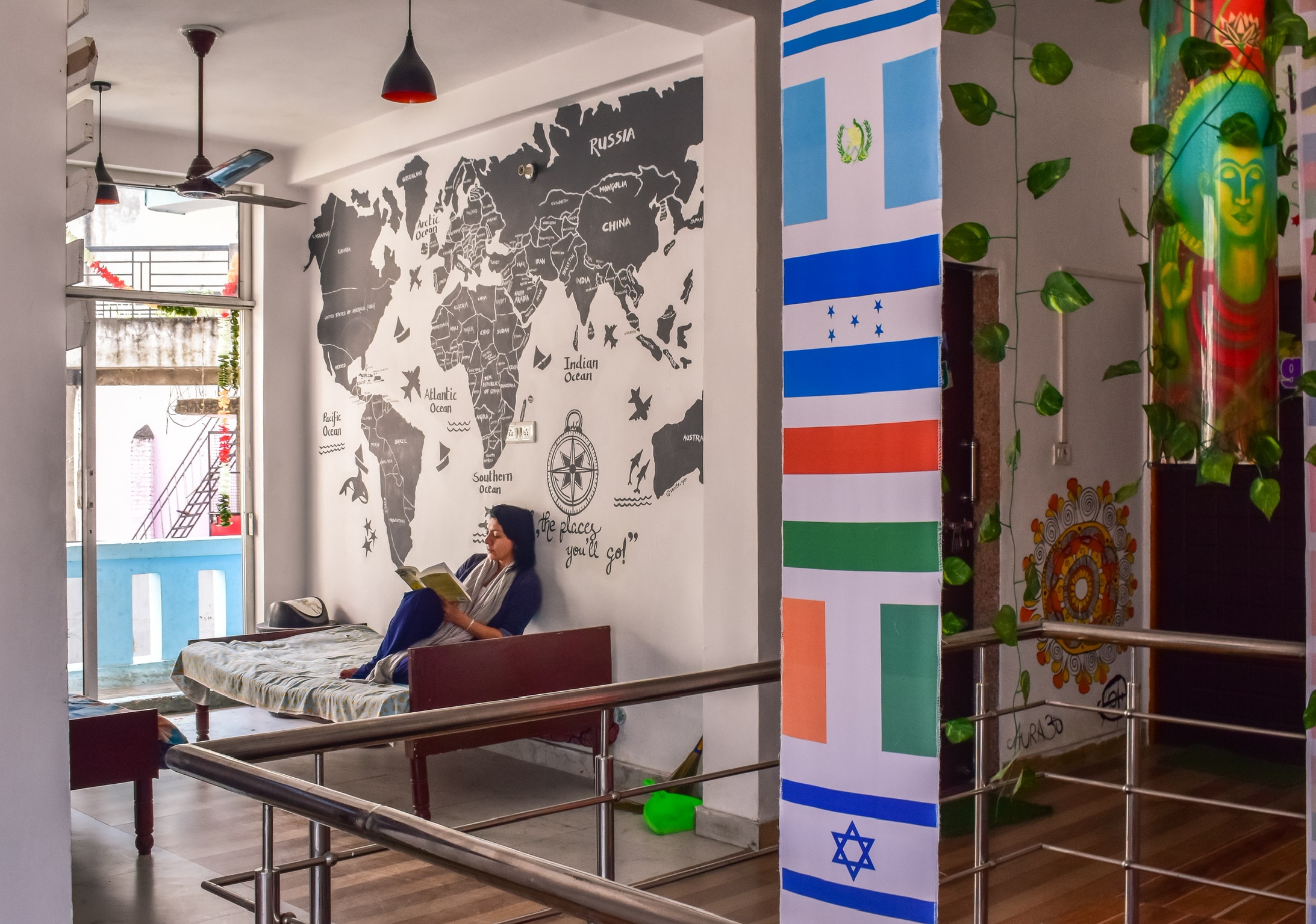 Skyard Hostel Rishikesh (Laxman Jhula) - Tap to explore photos