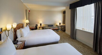 Hilton Cincinnati Netherland Plaza Room Type - 2 DOUBLE BED STUDIO SUITE
