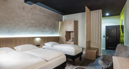 ibis Styles Dresden Neustadt Room Type - Triple room with one double and one single bed