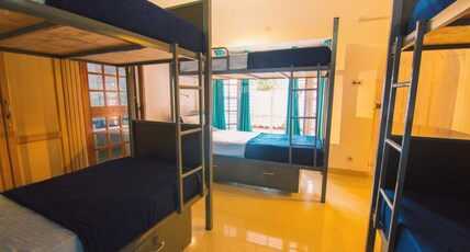 Zostel Mysore Room Type - Mixed Dorm | 1 Bed in 6-Bunk Bed Deluxe AC Dorm | Shared Attached Bathroom