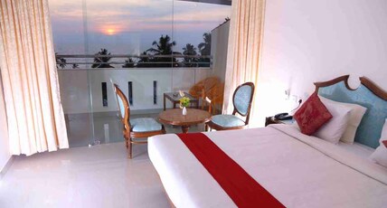 Samudratheeram Beach Resort Room Type - Ocean View  AC with balcony