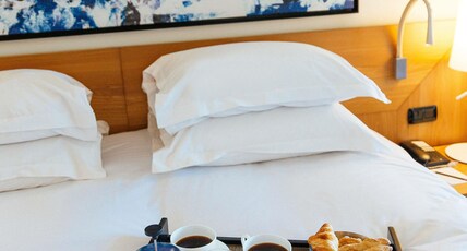 SOFITEL BIARRITZ THALASSA Room Type - Prestige Suite with large terrace overlooking the ocean, 1 King Size Bed or 2 Single Beds SOFITEL BIARRITZ THALASSA Room Type - Prestige Suite with large terrace overlooking the ocean, 1 King Size Bed or 2 Single Beds