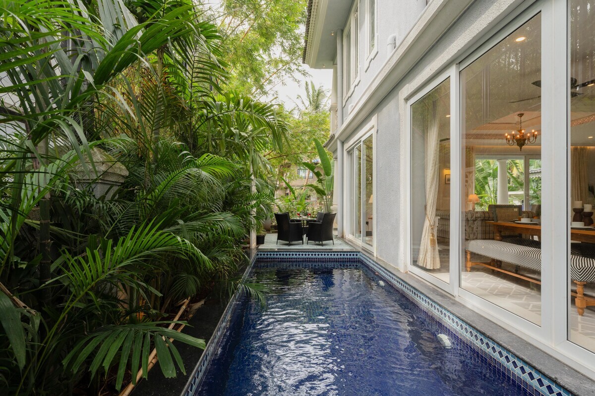 Staymaster Salsa Sunset | Pvt Pool | 4BHK | Lux - Tap to explore photos