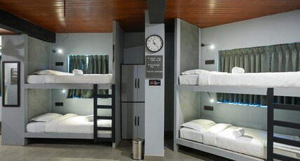Sort by Stays Siolim. Room Type - Bunk Bed in 12 Bed Mixed Dormitory Room