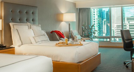 Pan Pacific Vancouver Room Type - Deluxe City View Room Double Beds